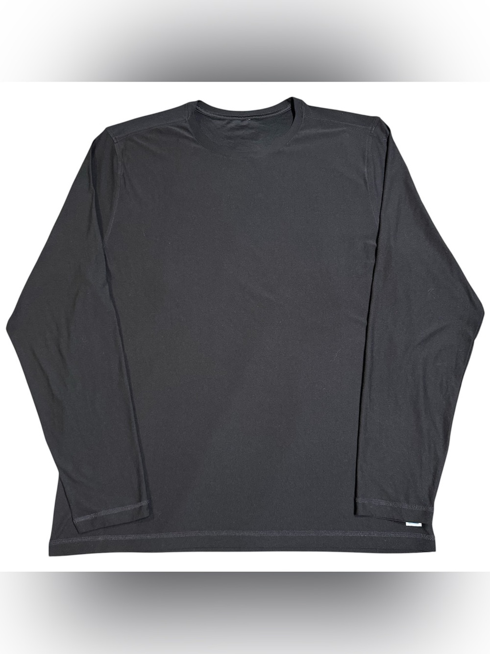 Vuori Strato Tech Tee Men’s XL Long Sleeve Crew Neck Shirt Black Super Soft V178